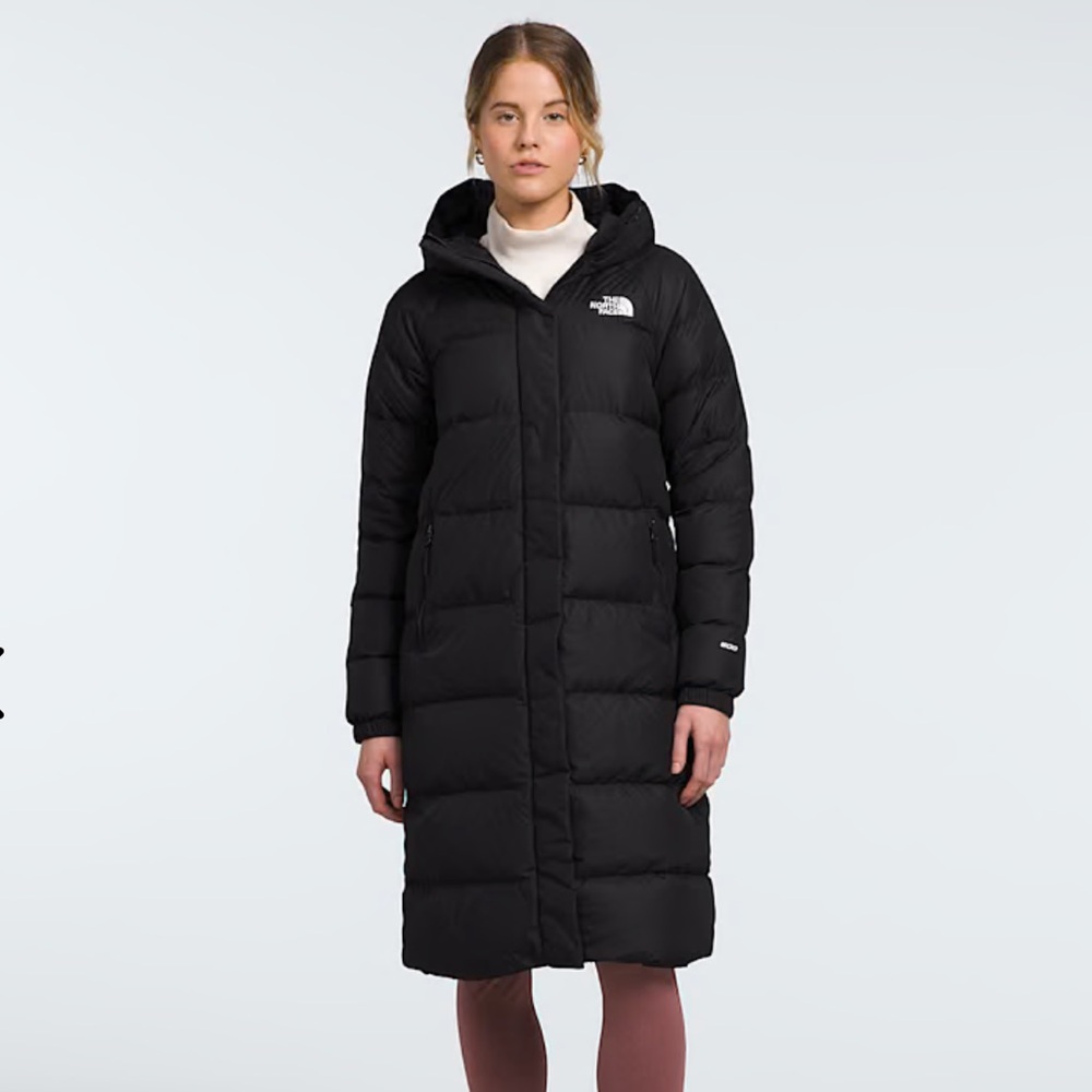 The North Face Down Puffer Parka Jacket 600 Size Medium